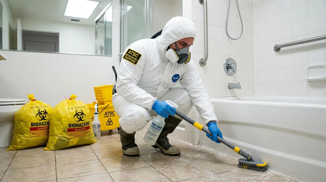 Decontamination equipment deployed for Blood Cleanup in Southchase